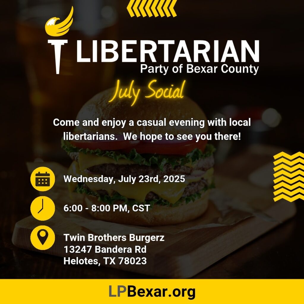 Wednesday, July 23rd, 2025
6-8pm
Twin Brothers Burgerz Helotes
